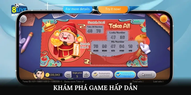 Khám phá game hấp dẫn